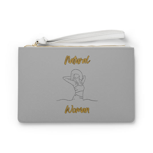 Natural Woman Sun Fun (BL) Clutch Bag LIGHT GREY