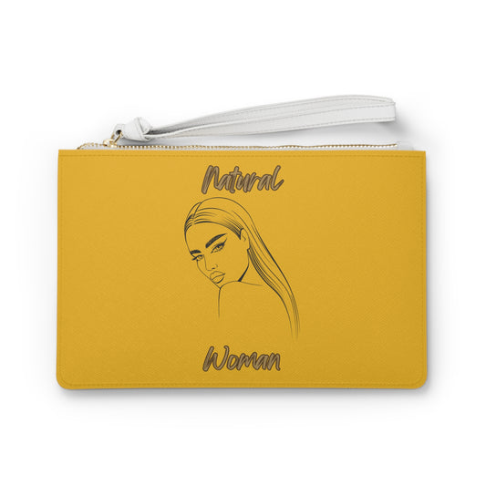 Natural Woman The Stare (BL) Clutch Bag YELLOW