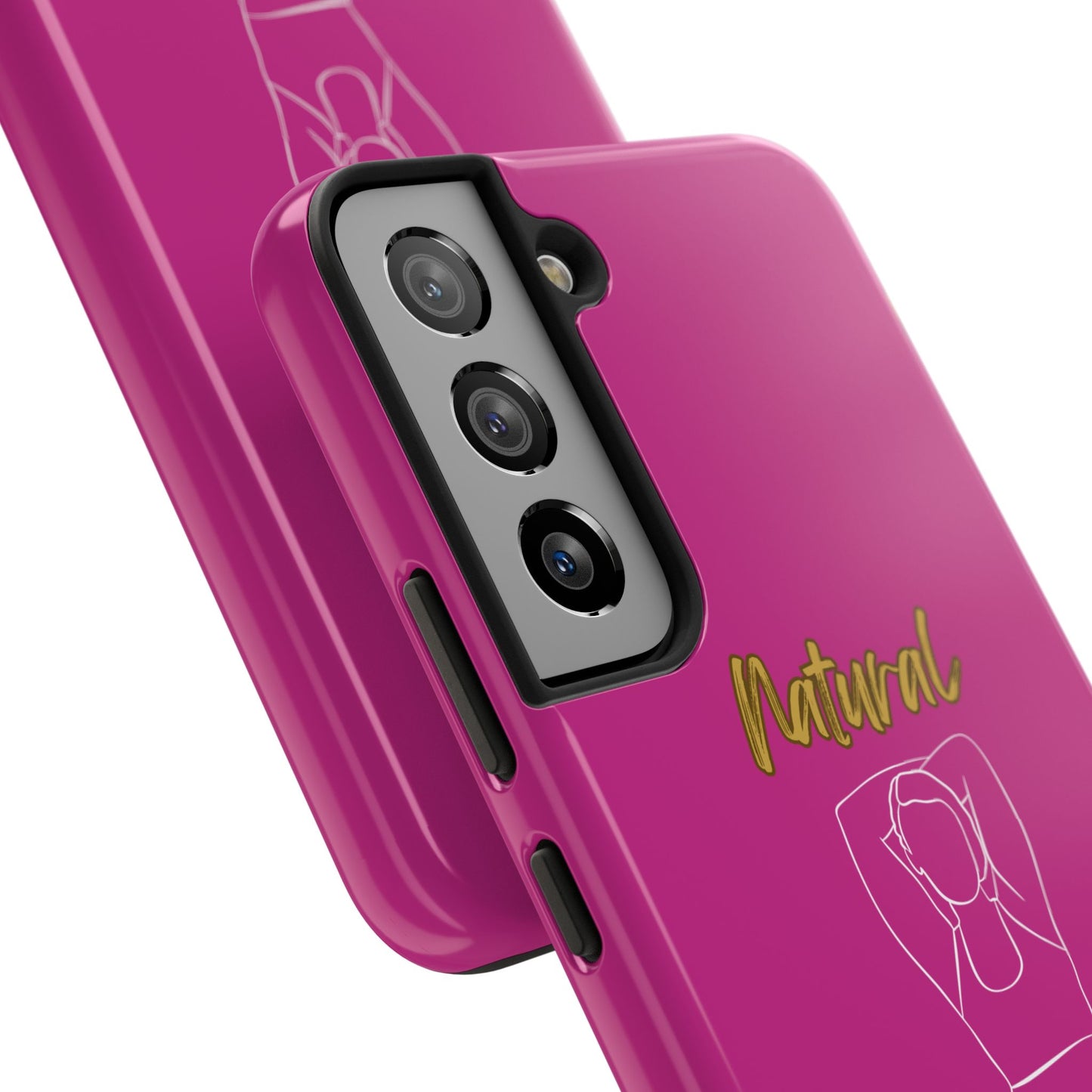 Natural Woman I Love Me (WL)Tough Phone Cases PINK
