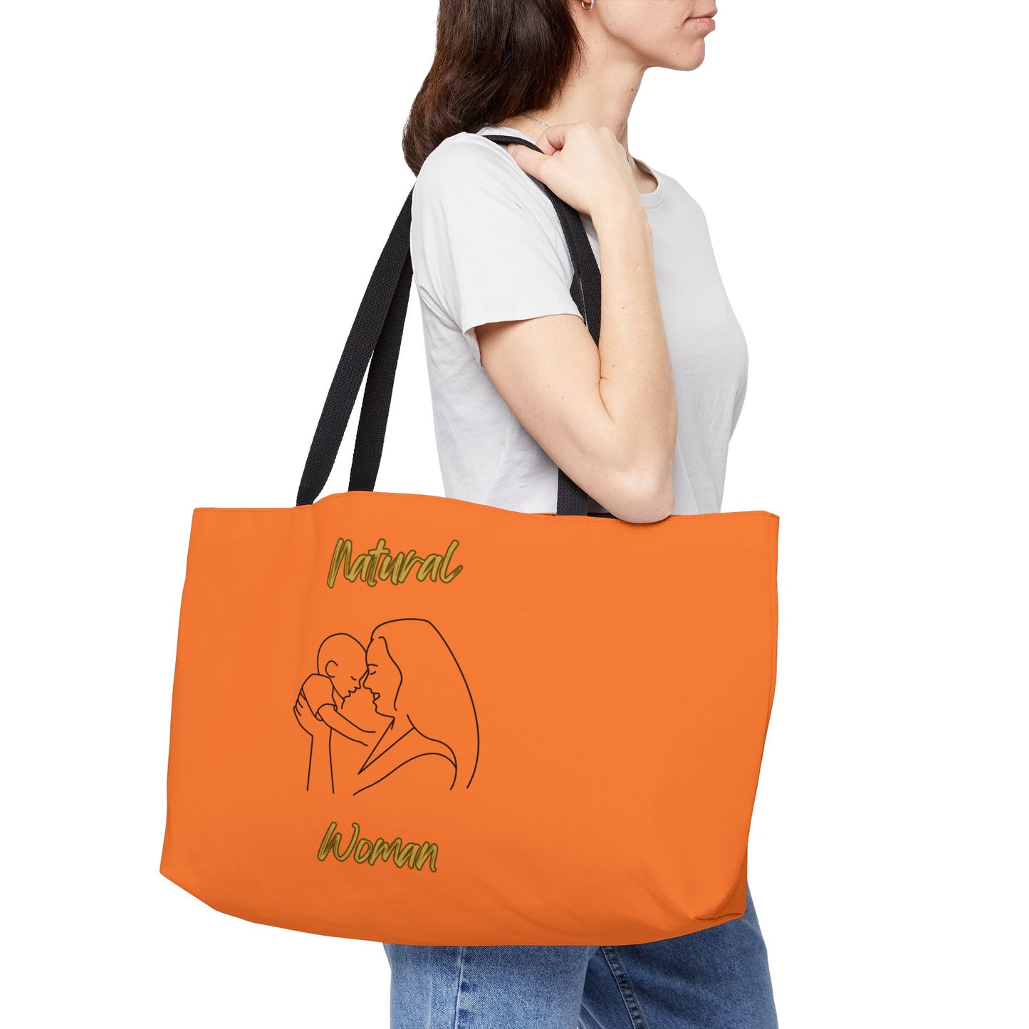 Natural Woman Joy (BL) Weekender Tote Bag CRUSTA