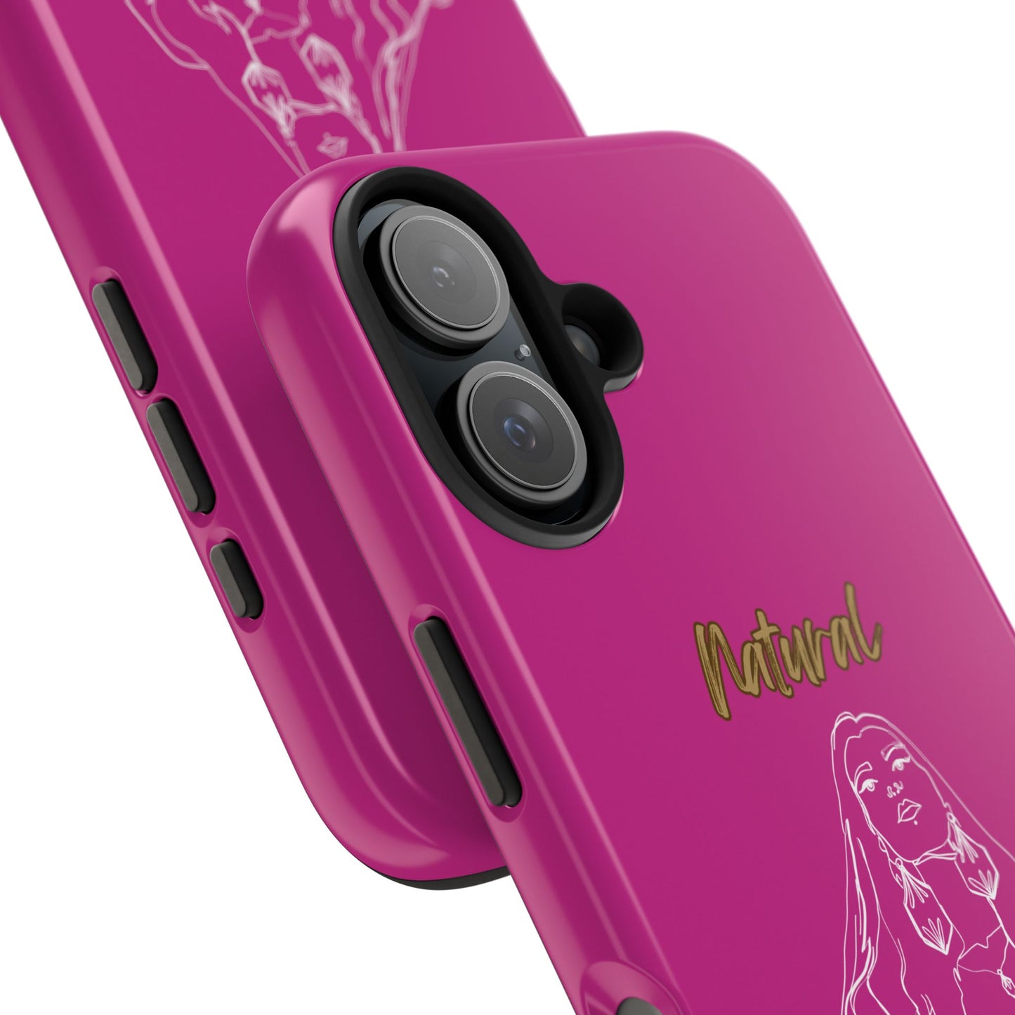 Natural Woman Thinking (WL)Tough Phone Cases PINK