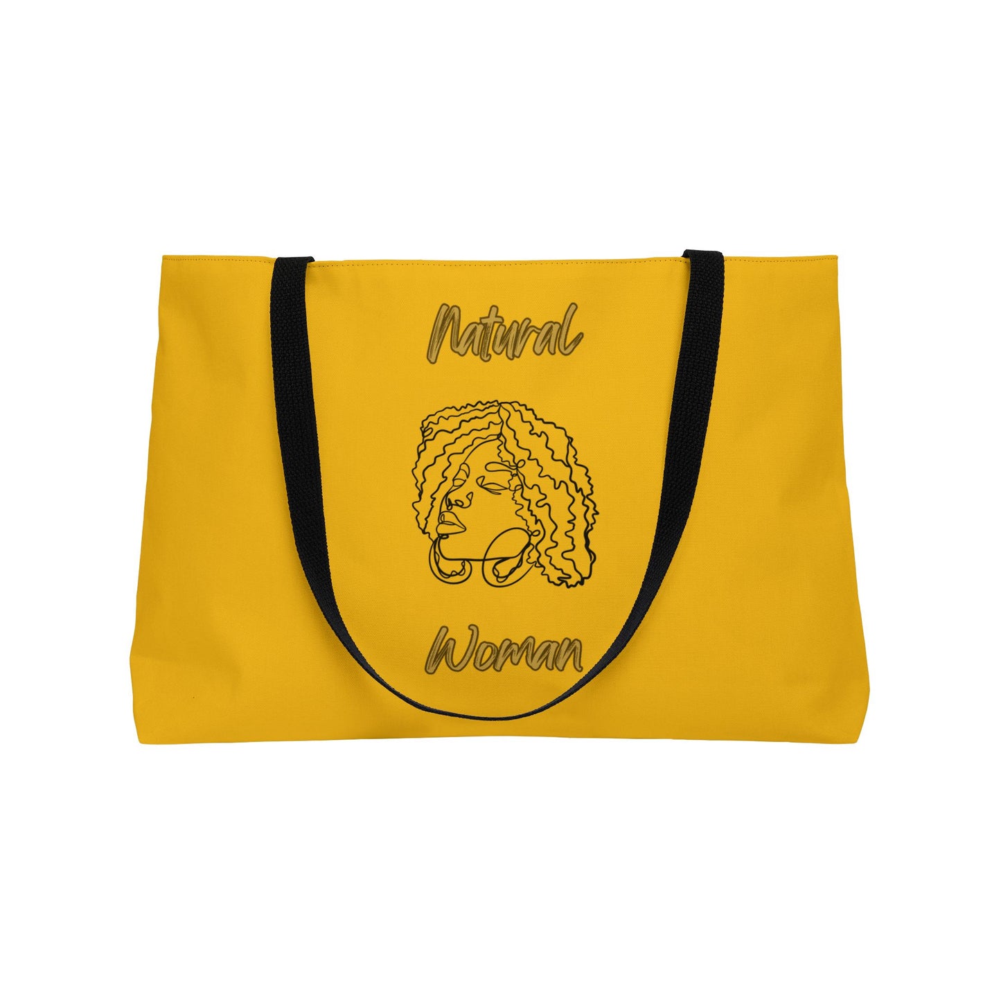 Natural Woman Naturally Me (BL) Weekender Tote Bag YELLOW