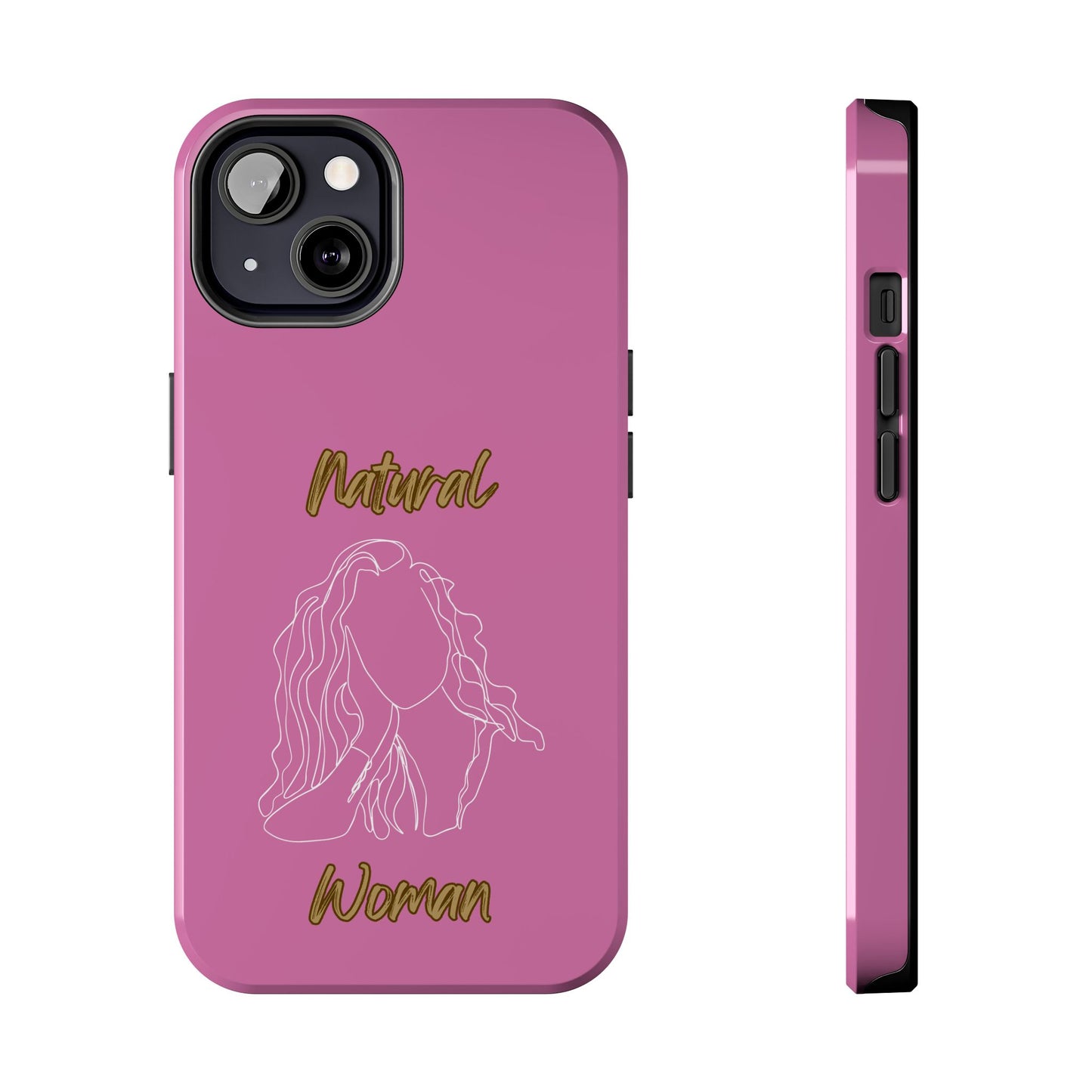 Natural Woman Relaxed (WL) Tough Phone Cases LIGHT PINK