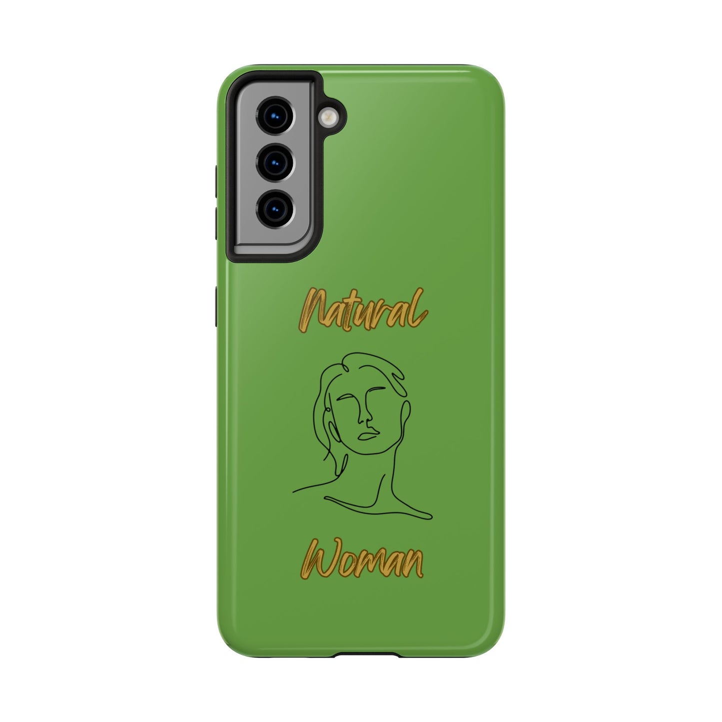 Natural Woman Hello (BL)Tough Phone Cases GREEN