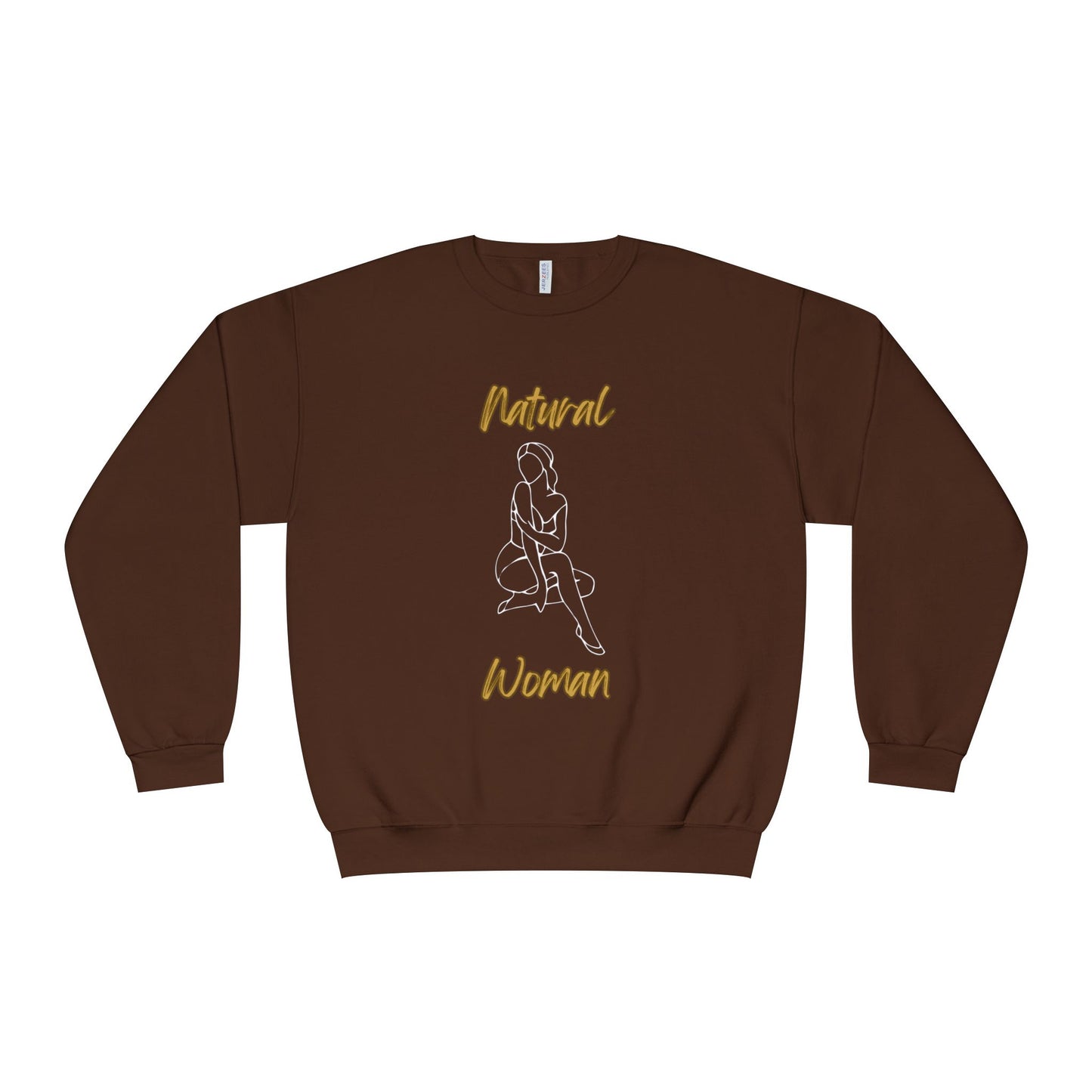 Natural Woman Shoulder Action (WL)Crewneck Sweatshirt