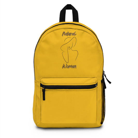 Natural Woman Sun Hat (BL) Backpack YELLOW