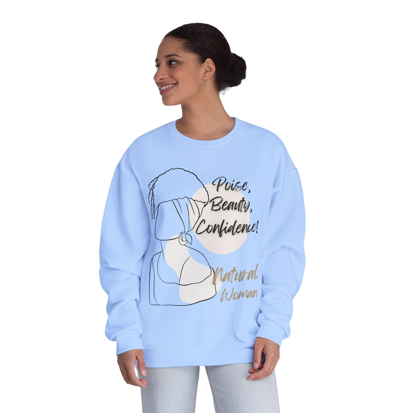 Natural Woman Puff (BL) Crewneck Sweatshirt