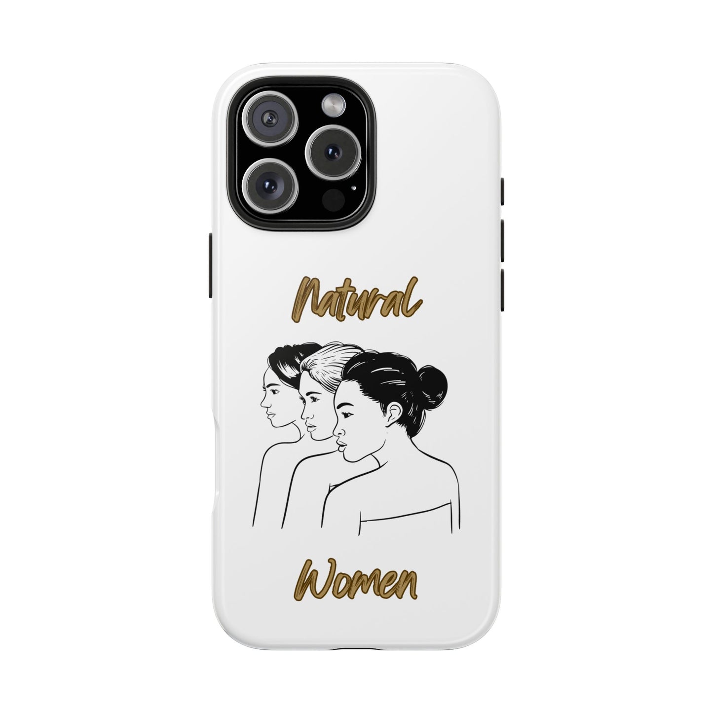 Natural Woman United Friends (BL)Tough Phone Cases WHITE