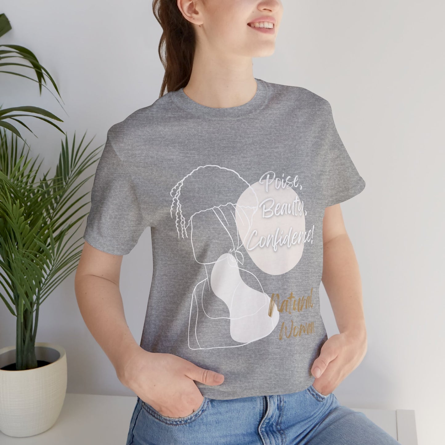 Natural Woman Puff (WL) Short Sleeve T-Shirt
