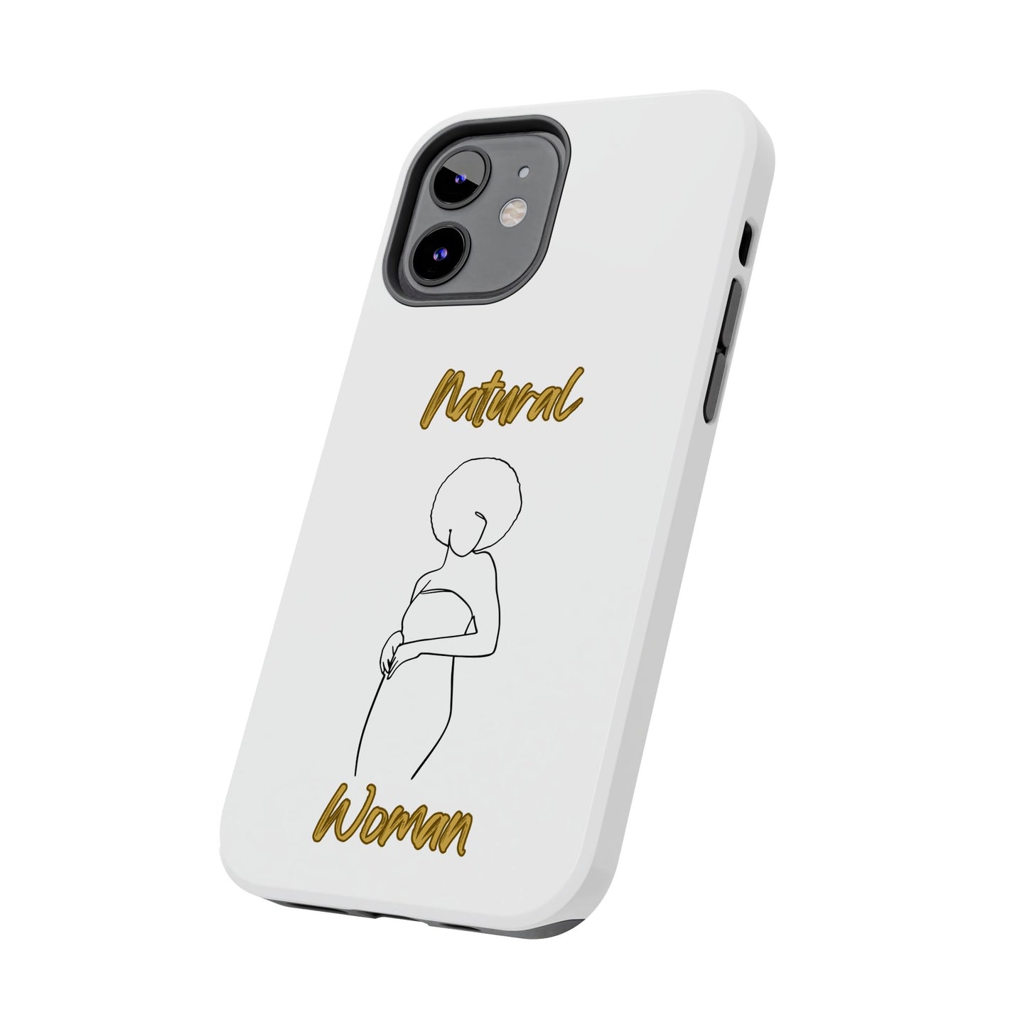 Natural Woman Sho Nuff (BL)Tough Phone Cases WHITE