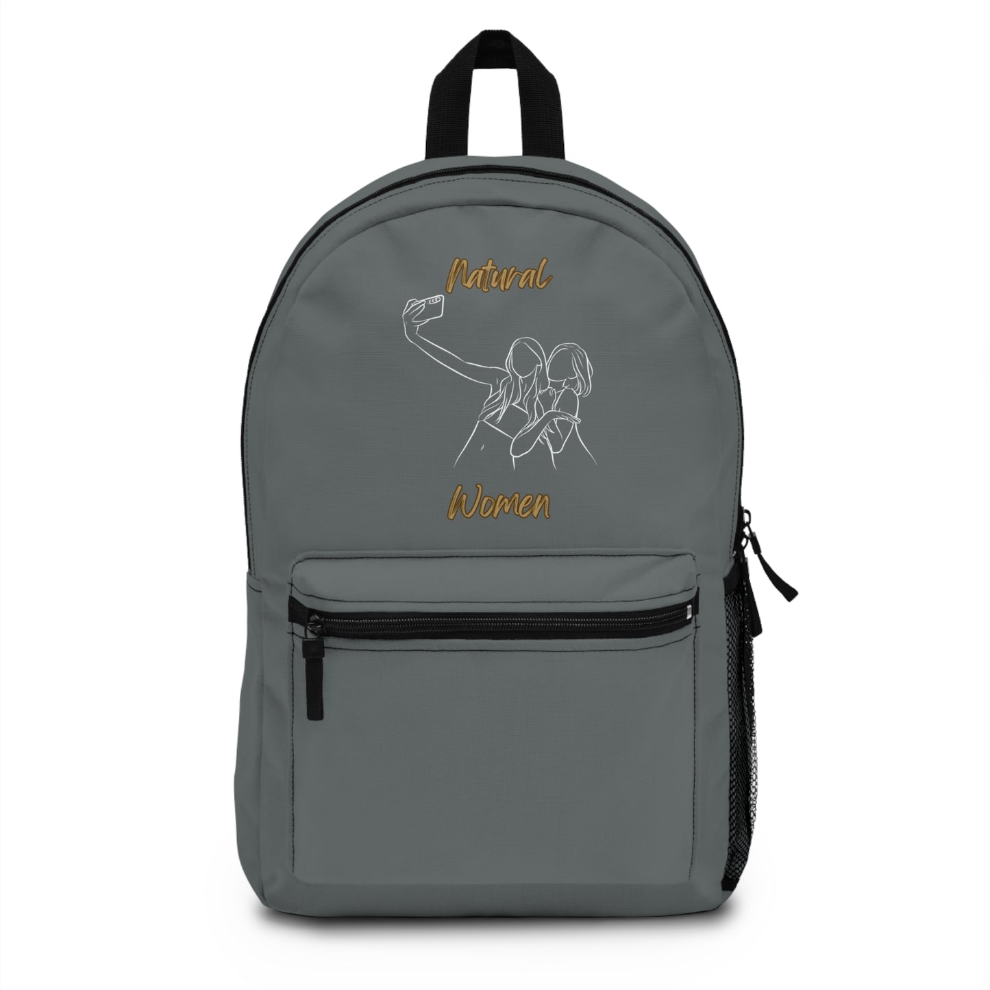 Natural Women Friends Selfie (WL) Backpack DARK GREY