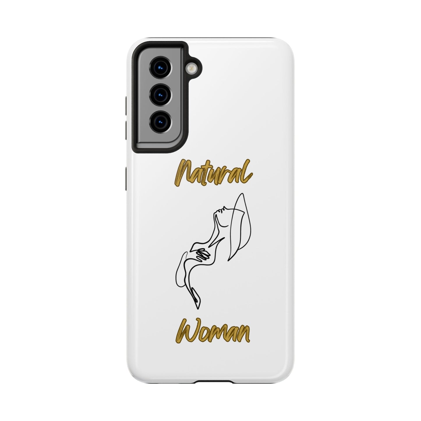 Natural Woman Free (BL)Tough Phone Cases WHITE