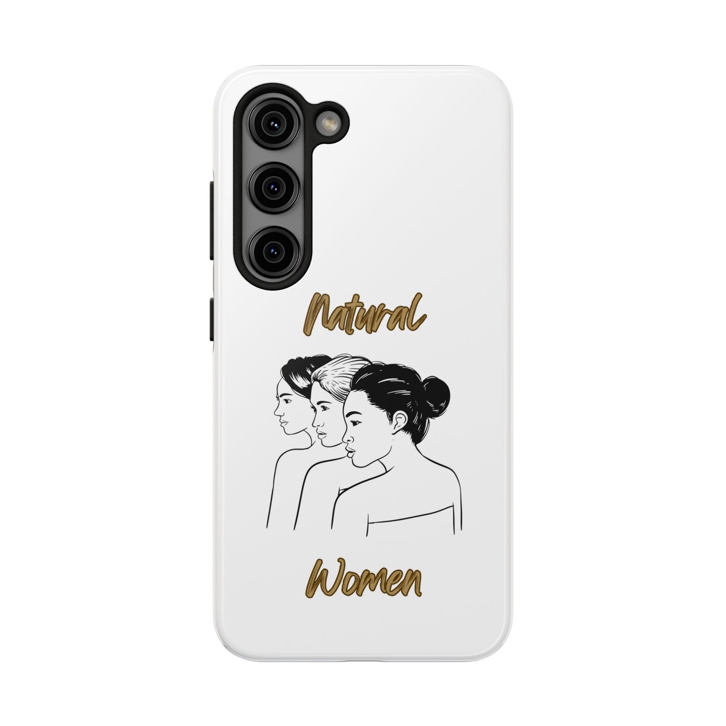 Natural Woman United Friends (BL)Tough Phone Cases WHITE