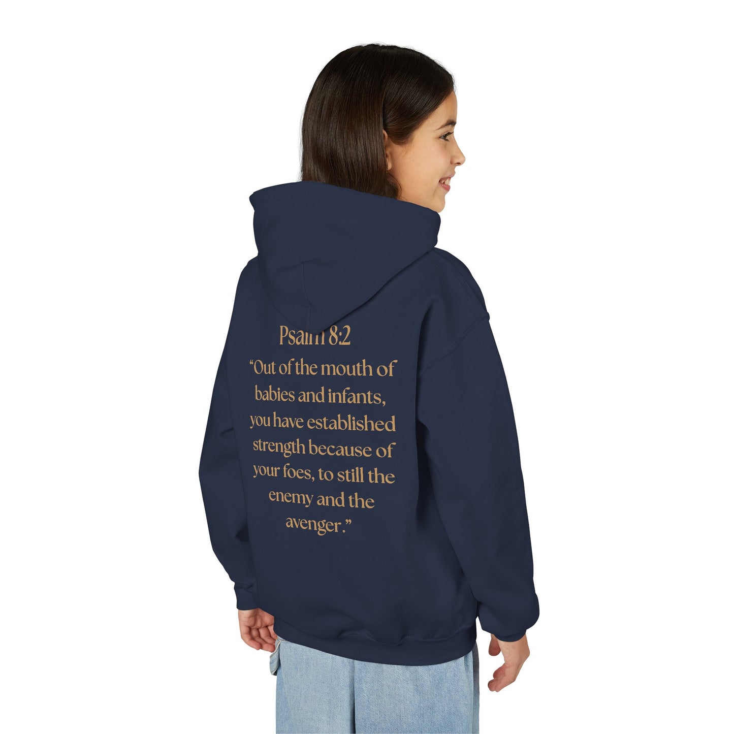 Kingdom Kids Crown Hoodie - Youth Heavy Blend Sweatshirt
