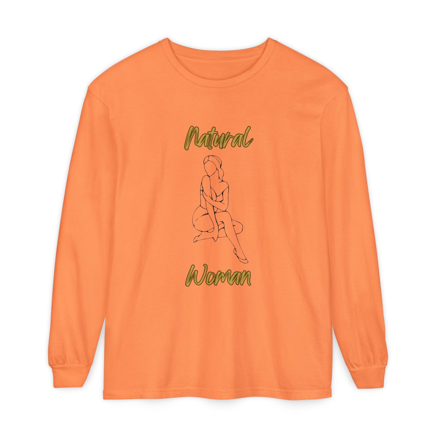 Natural Woman Shoulder Action (BL) Long Sleeve T-Shirt