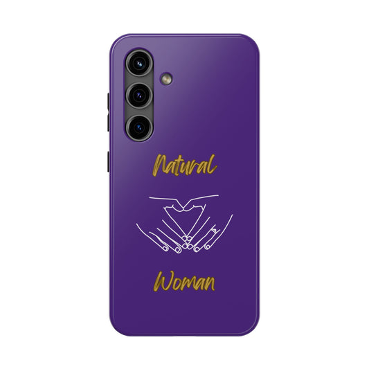 Natural Woman I Love You (WL)Tough Phone Cases PURPLE