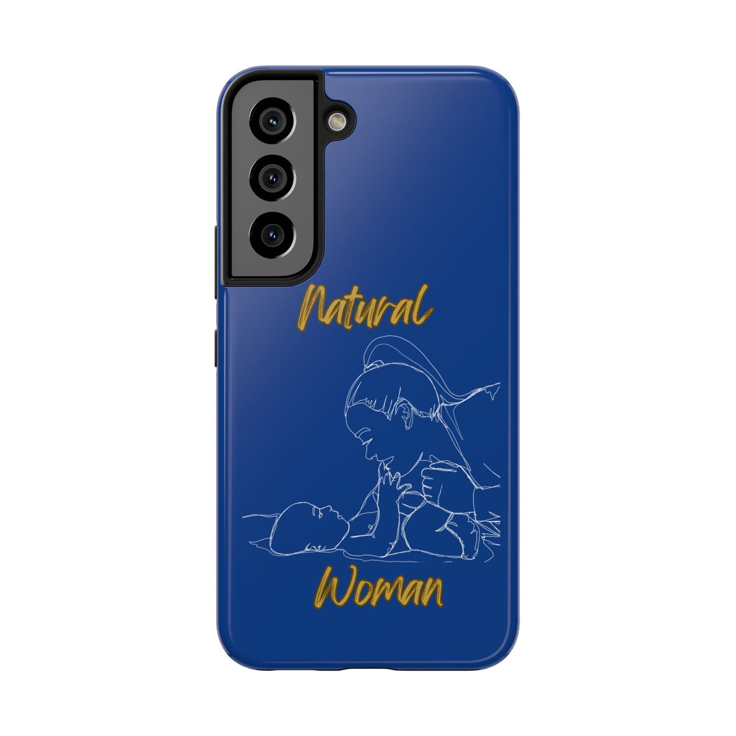 Natural Woman New Life (WL)Tough Phone Cases DARK BLUE