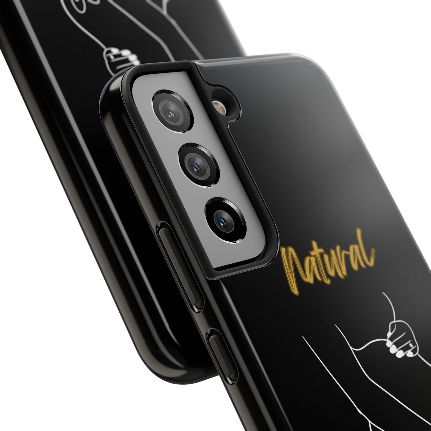Natural Woman Loved In & Out (WL)Tough Phone Cases BLACK
