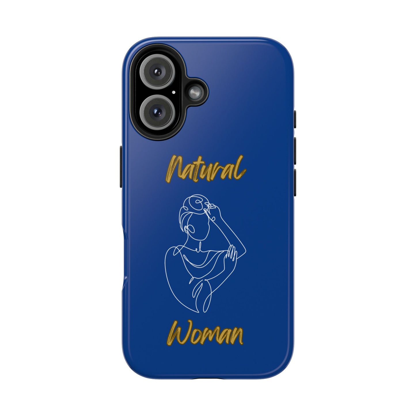 Natural Woman Style (WL)Tough Phone Cases DARK BLUE