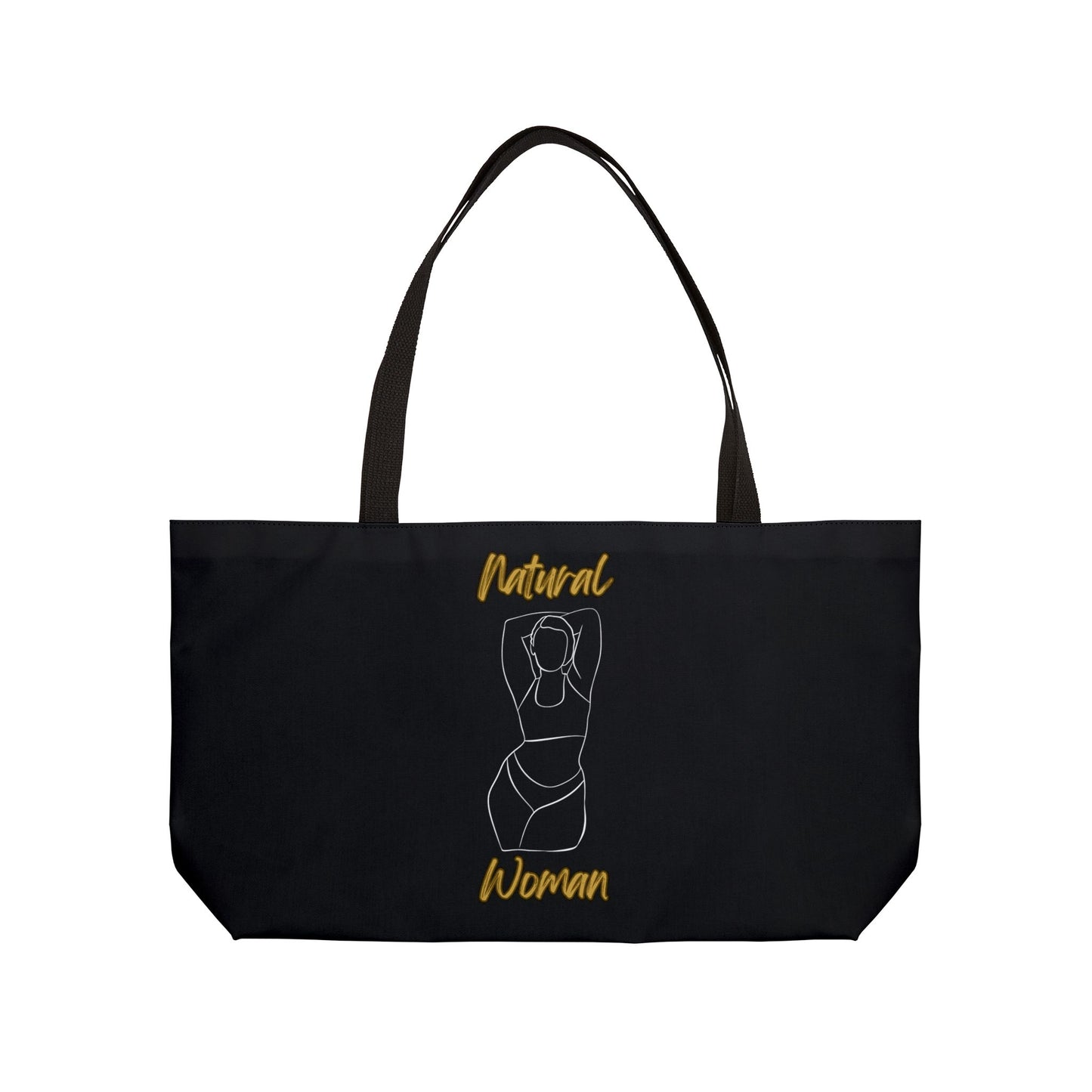 Natural Woman I Love Me (WL) Weekender Tote Bag BLACK