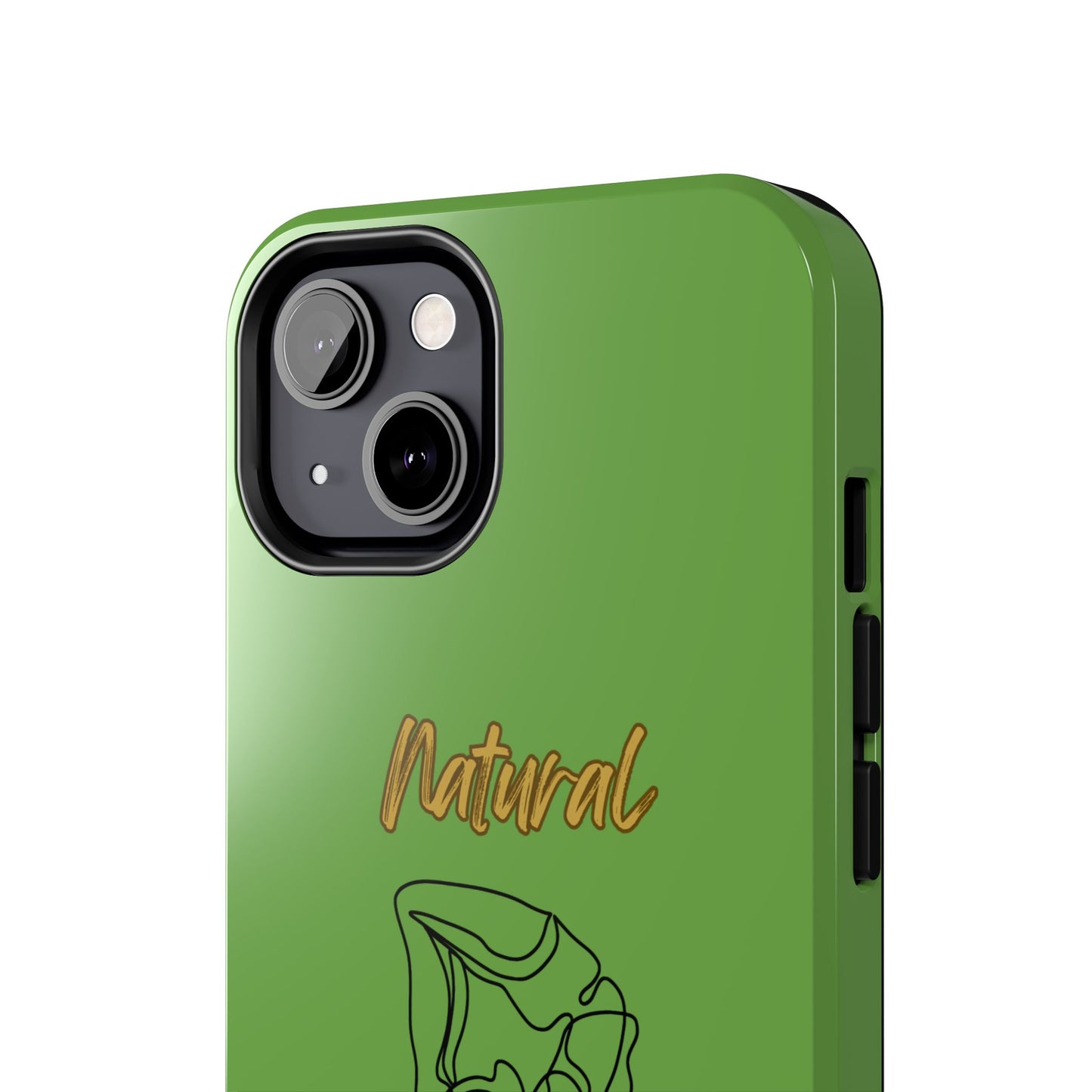 Natural Woman Flexible (BL)Tough Phone Cases GREEN