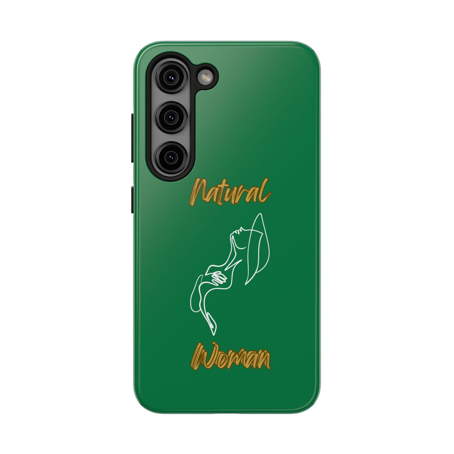Natural Woman Free (WL)Tough Phone Cases DARK GREEN
