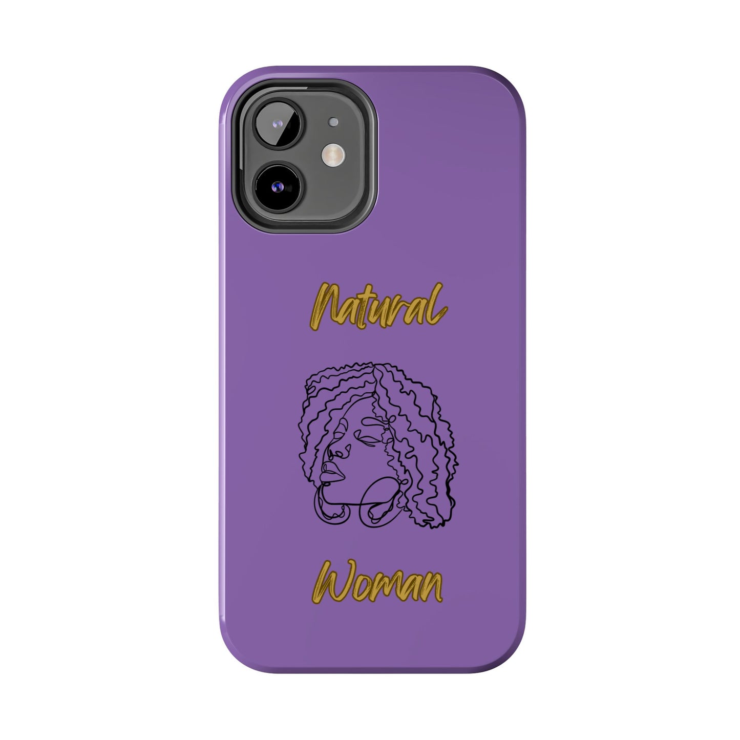 Natural Woman Naturally Me (BL)Tough Phone Cases LIGHT PURPLE