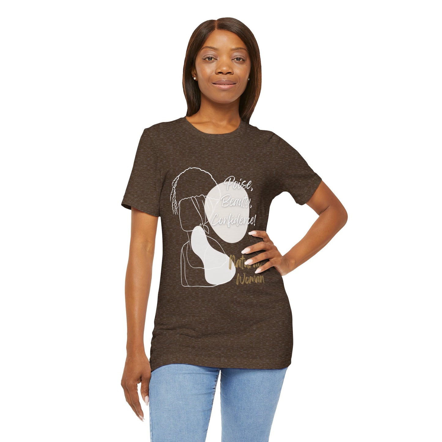 Natural Woman Puff (WL) Short Sleeve T-Shirt
