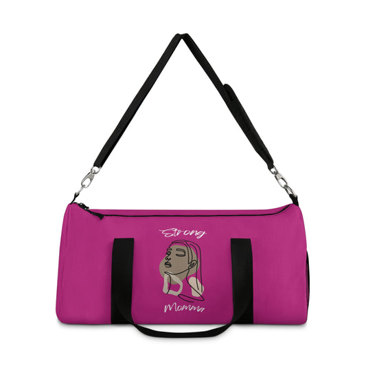 Strong Momma (WL) Duffel Bag PINK