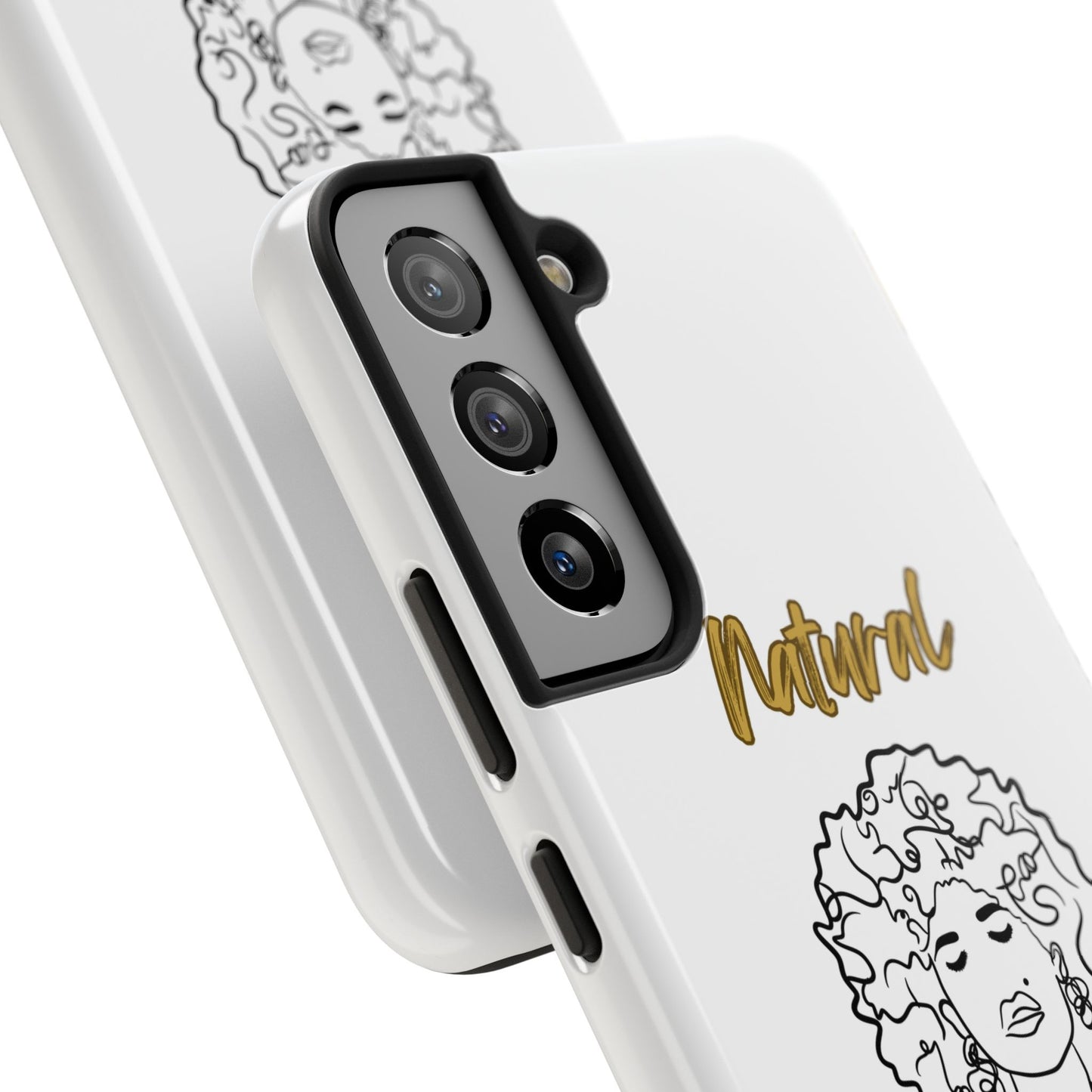 Natural Woman All About Me (BL)Tough Phone Cases WHITE