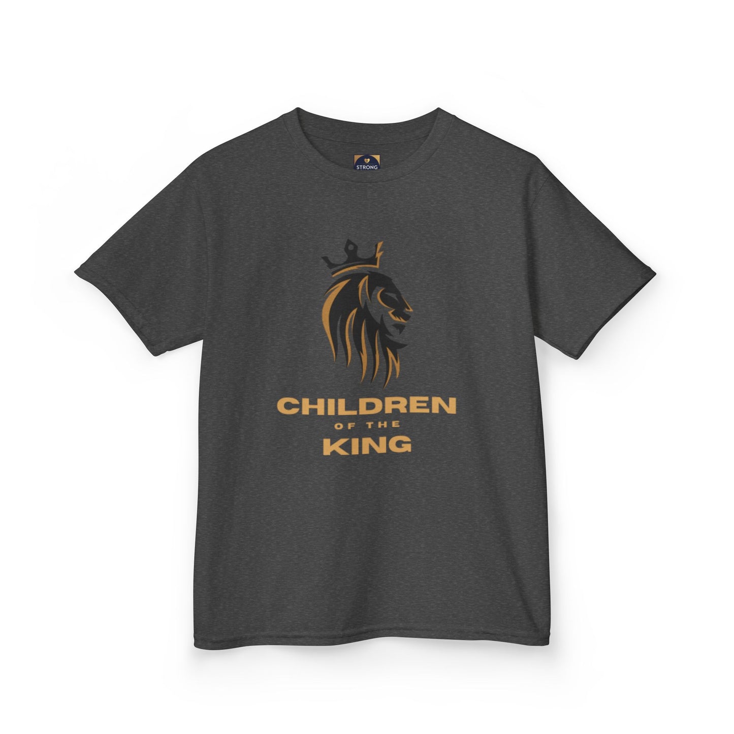 Children of the King Inspirational Kids Cotton T-Shirt (BL)