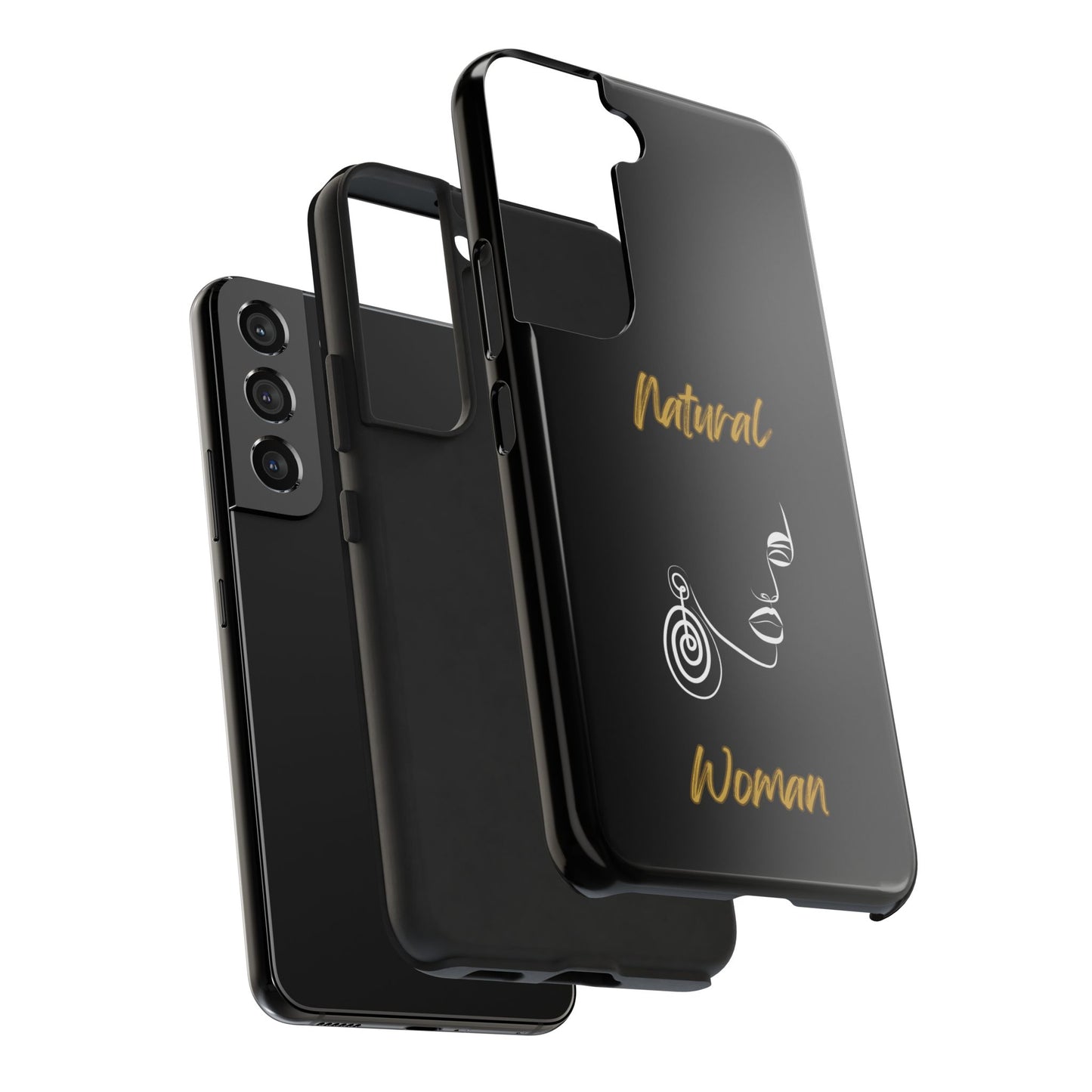 Natural Woman Music In My Soul (WL)Tough Phone Cases BLACK