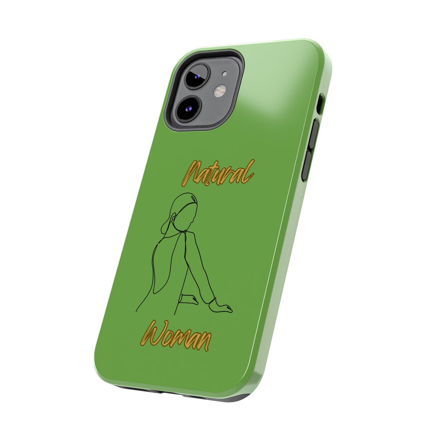 Natural Woman Hands Free (BL)Tough Phone Cases GREEN