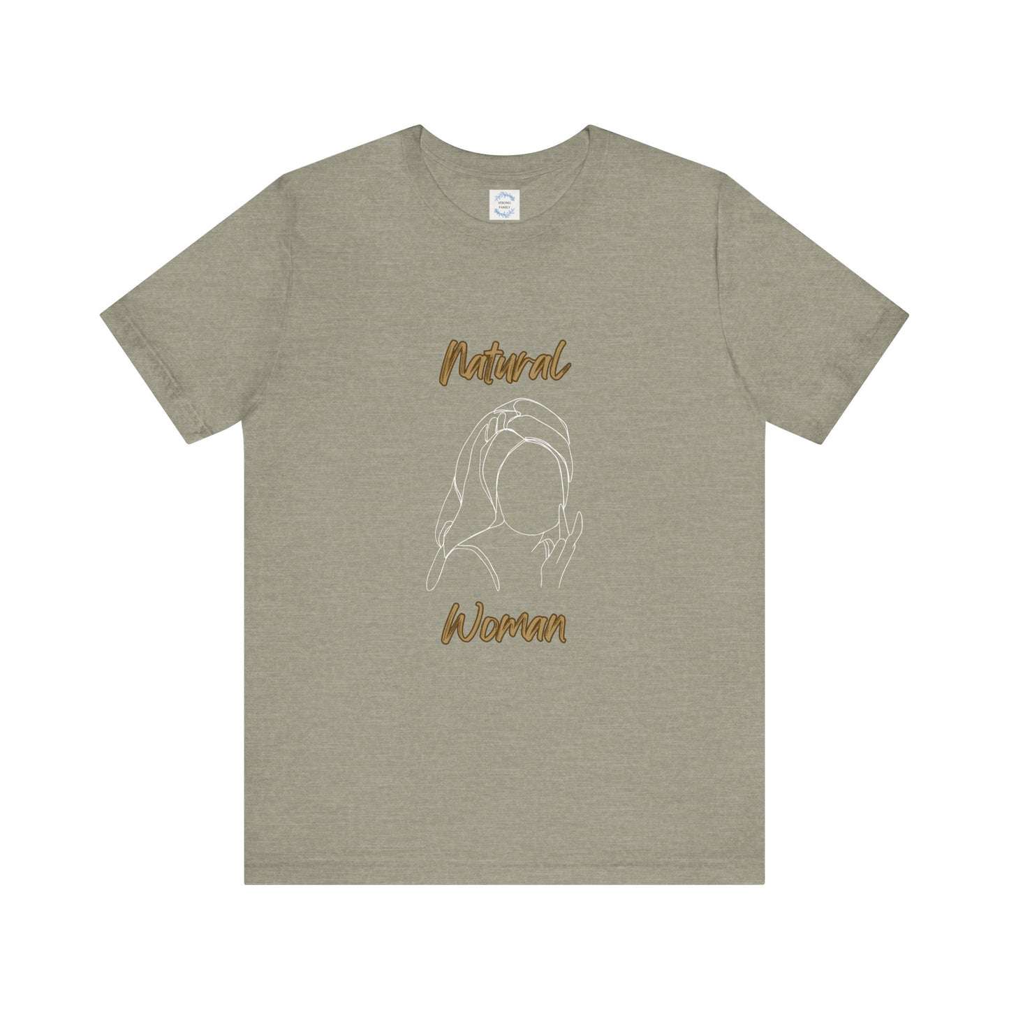 Natural Woman Towel Wrapped (WL) Short Sleeve T-Shirt