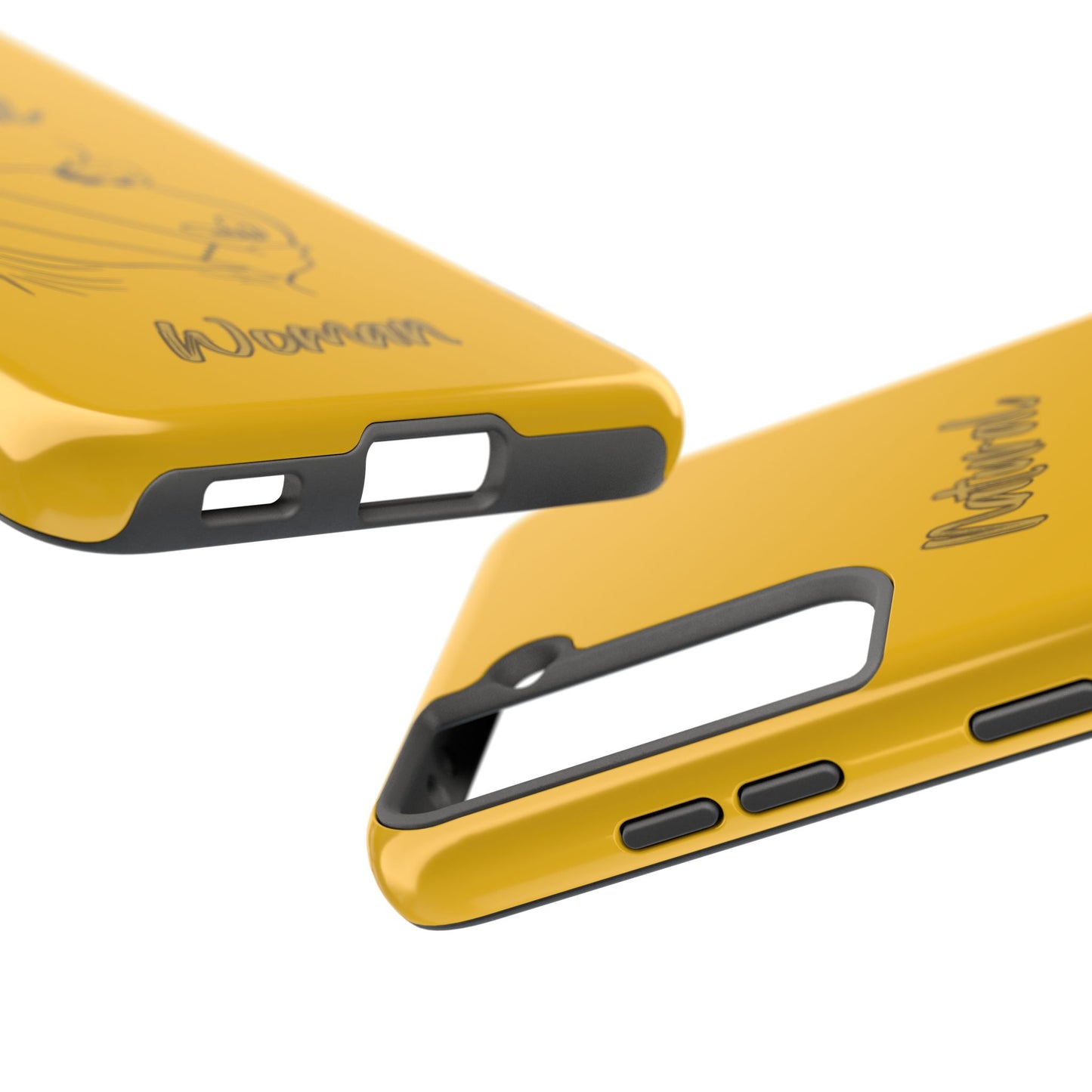 Natural Woman Loved In & Out (BL)Tough Phone Cases YELLOW
