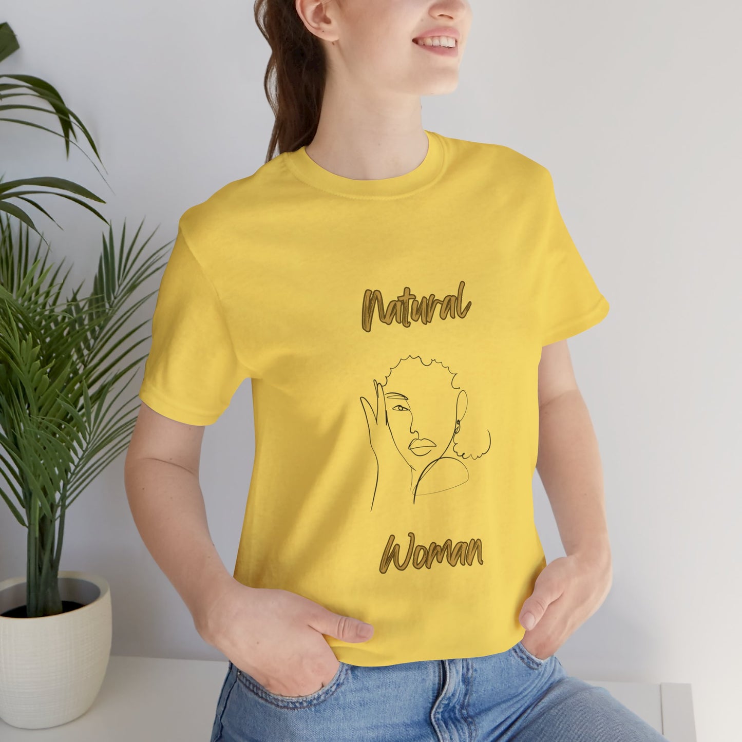 Natural Woman Let's Be Friends (BL) Short Sleeve T-Shirt