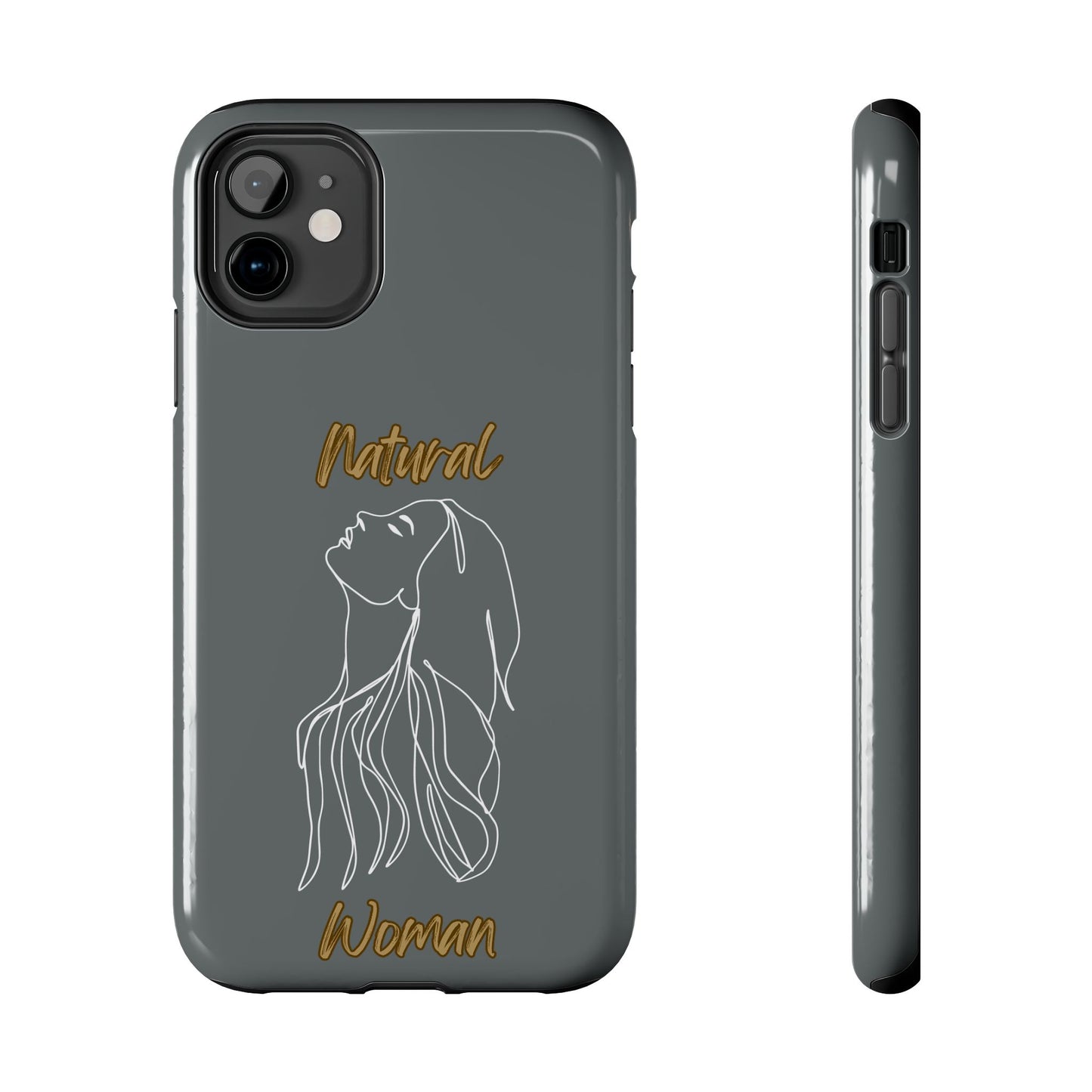 Natural Woman Appreciation (WL)Tough Phone Cases DARK GREY