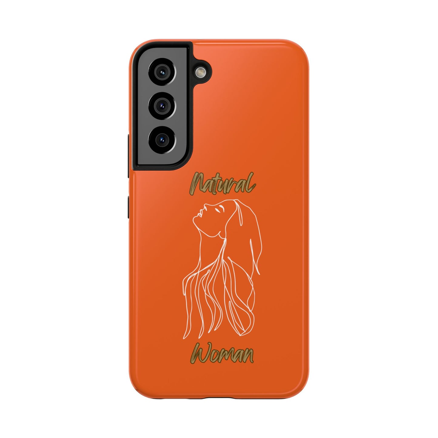 Natural Woman Appreciation (WL)Tough Phone Cases ORANGE
