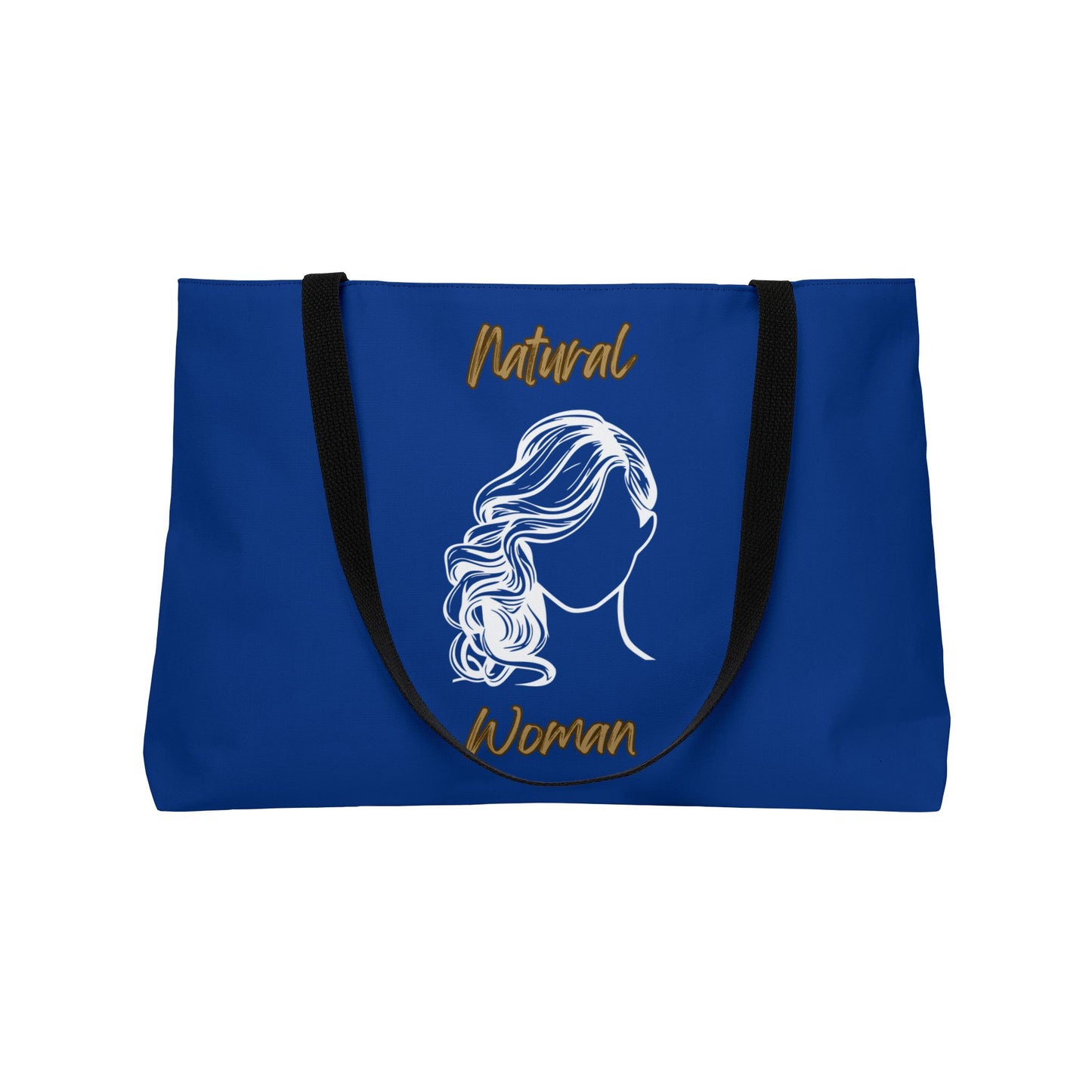 Natural Woman Long Curl (WL) Weekender Tote Bag DARK BLUE