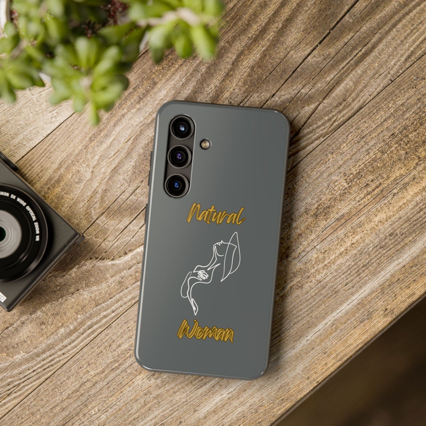 Natural Woman Free (WL)Tough Phone Cases DARK GREY