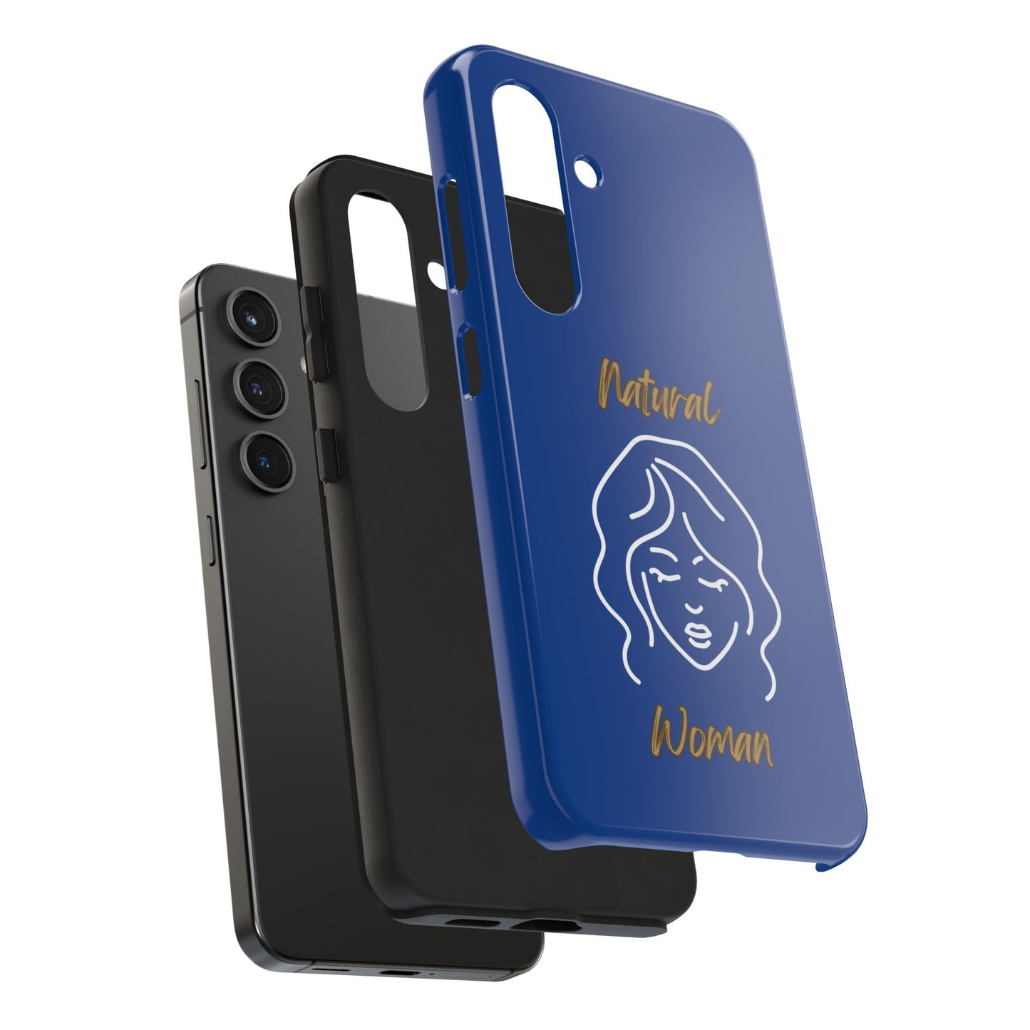 Natural Woman Modest (WL)Tough Phone Cases DARK BLUE