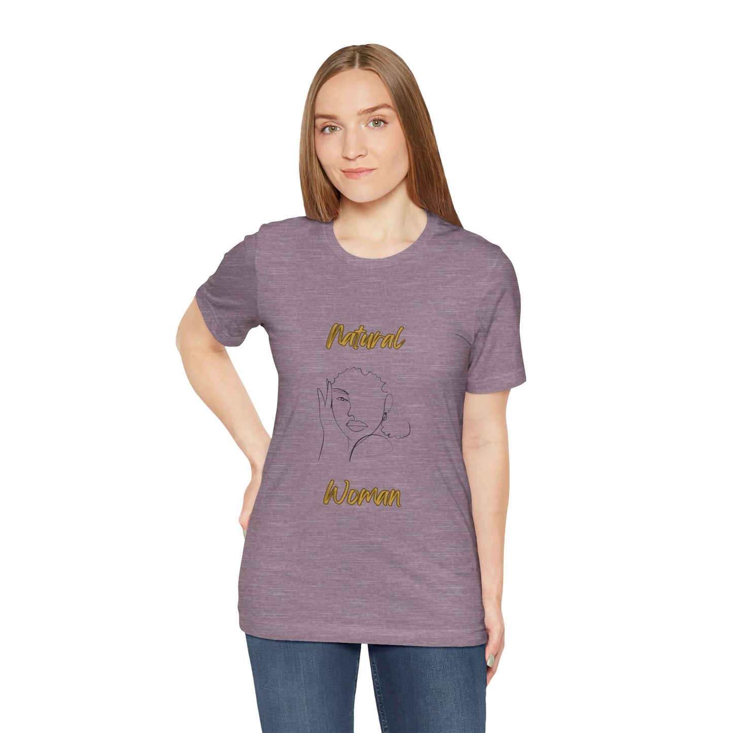 Natural Woman Let's Be Friends (BL) Short Sleeve T-Shirt