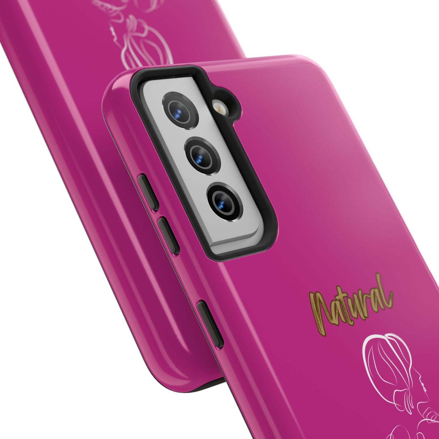 Natural Woman Back (WL)Tough Phone Cases PINK