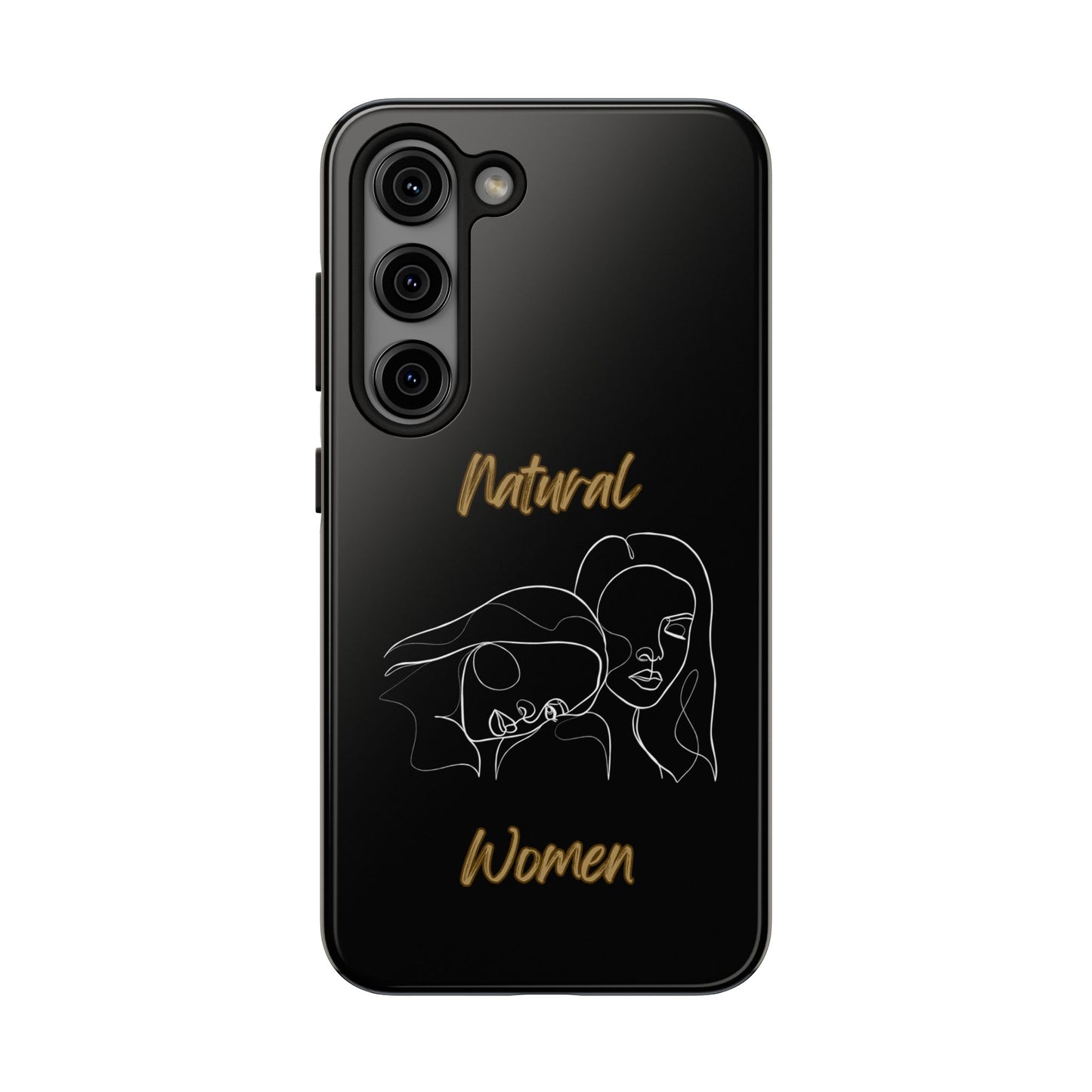 Natural Woman Sisters (WL)Tough Phone Cases BLACK