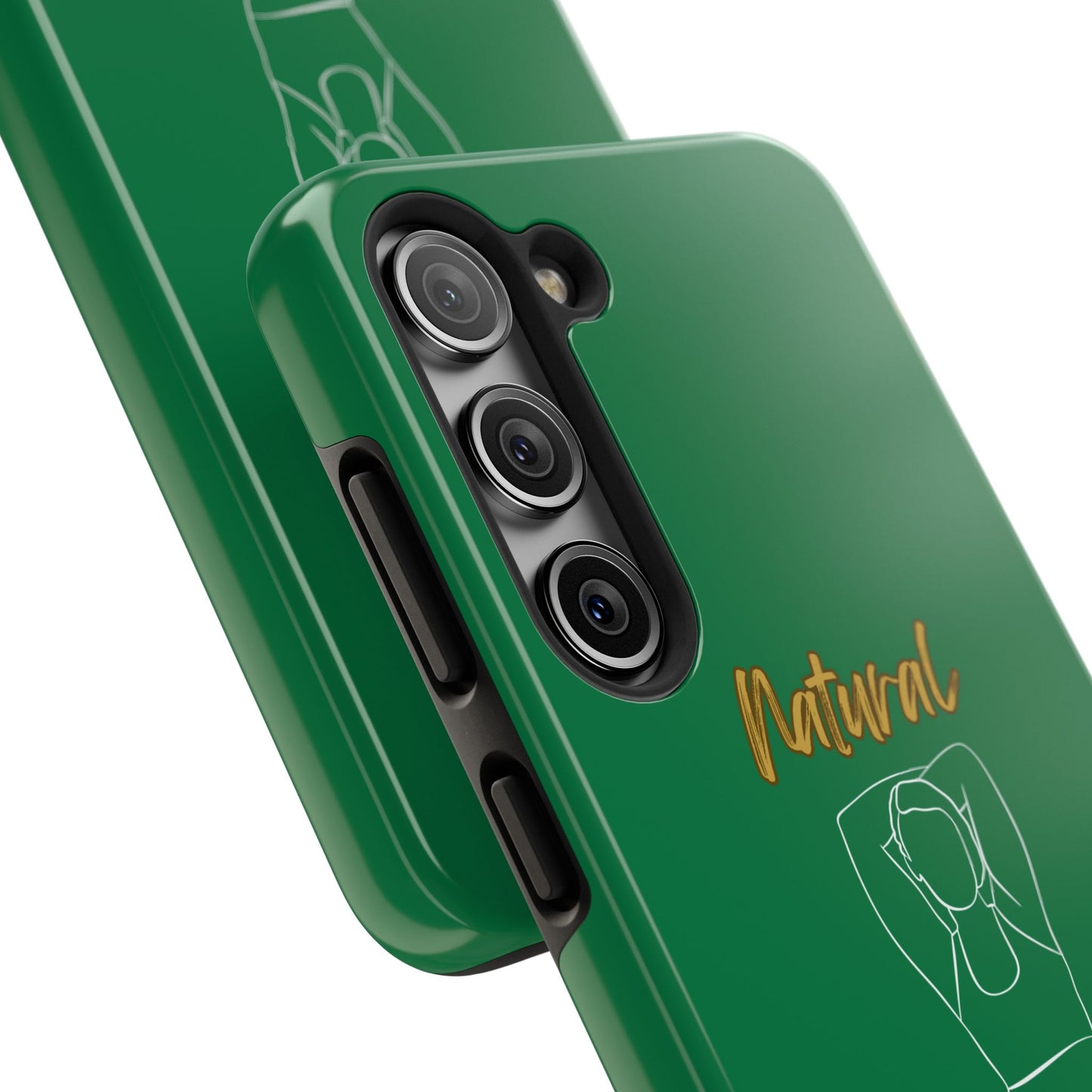 Natural Woman I Love Me (WL)Tough Phone Cases DARK GREEN