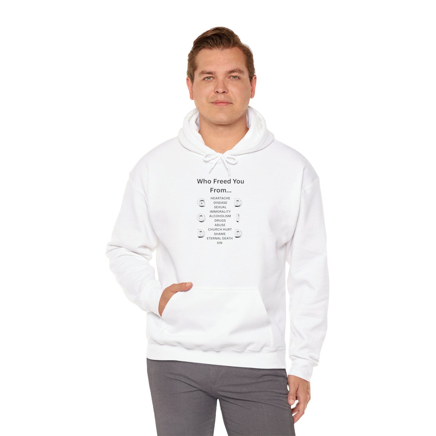 "GOD DID" (BL) Hoodie