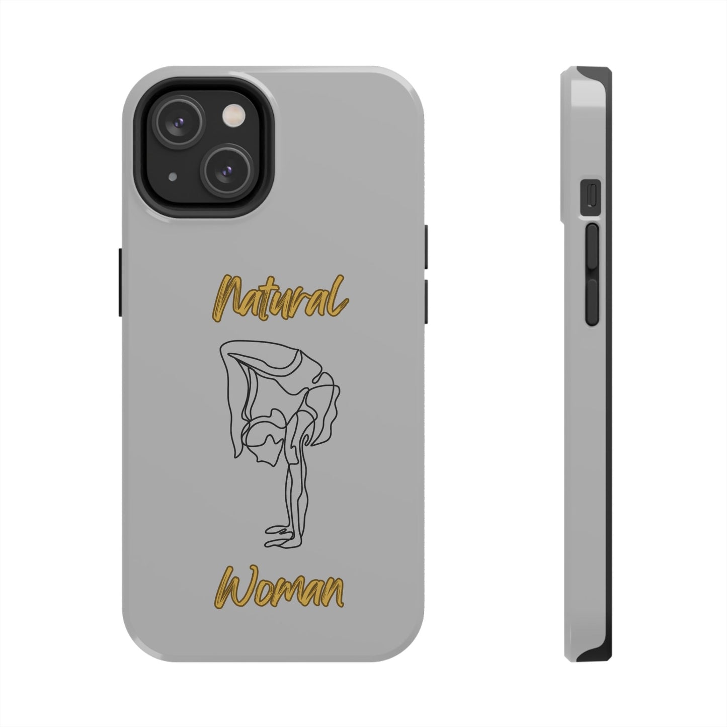Natural Woman Flexible (BL)Tough Phone Cases LIGHT GREY