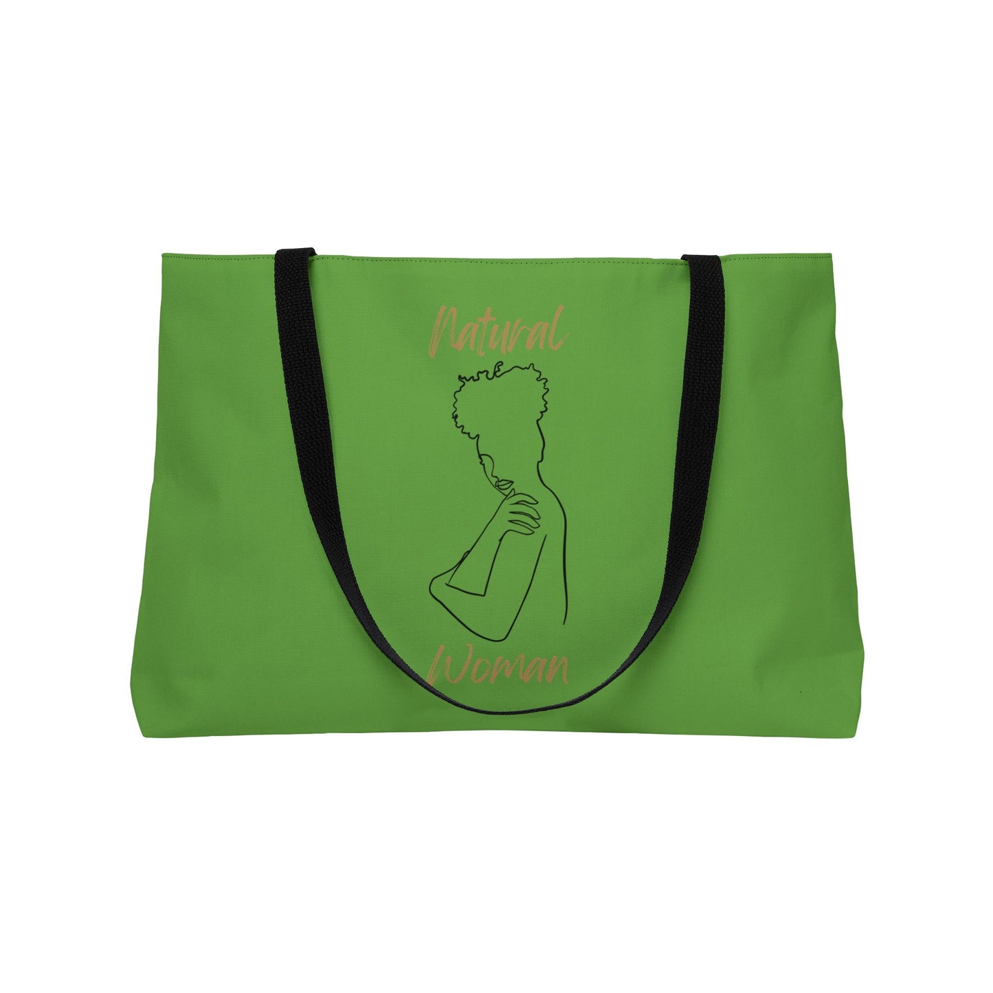 Natural Woman Sassy (BL) Weekender Tote Bag GREEN
