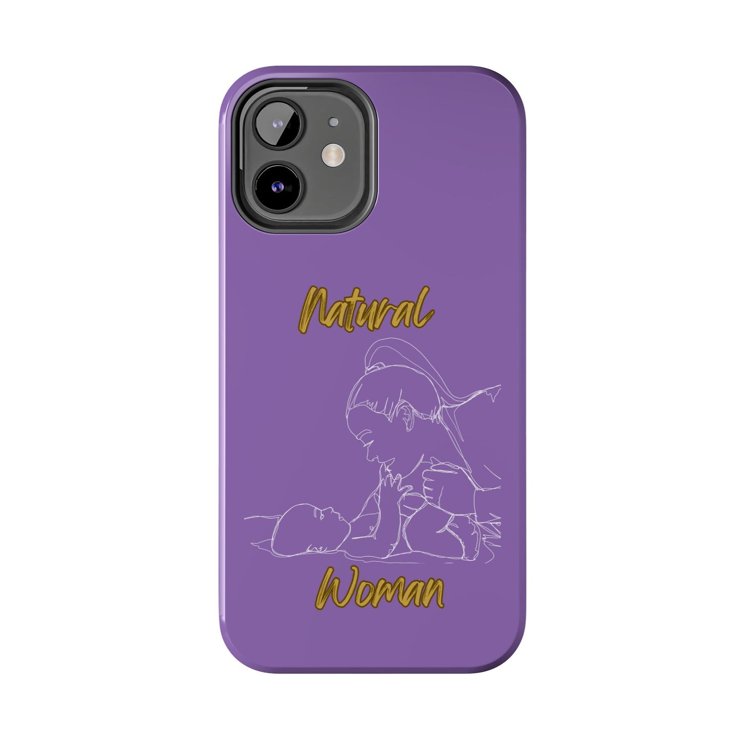 Natural Woman New Life (WL)Tough Phone Cases LIGHT PURPLE