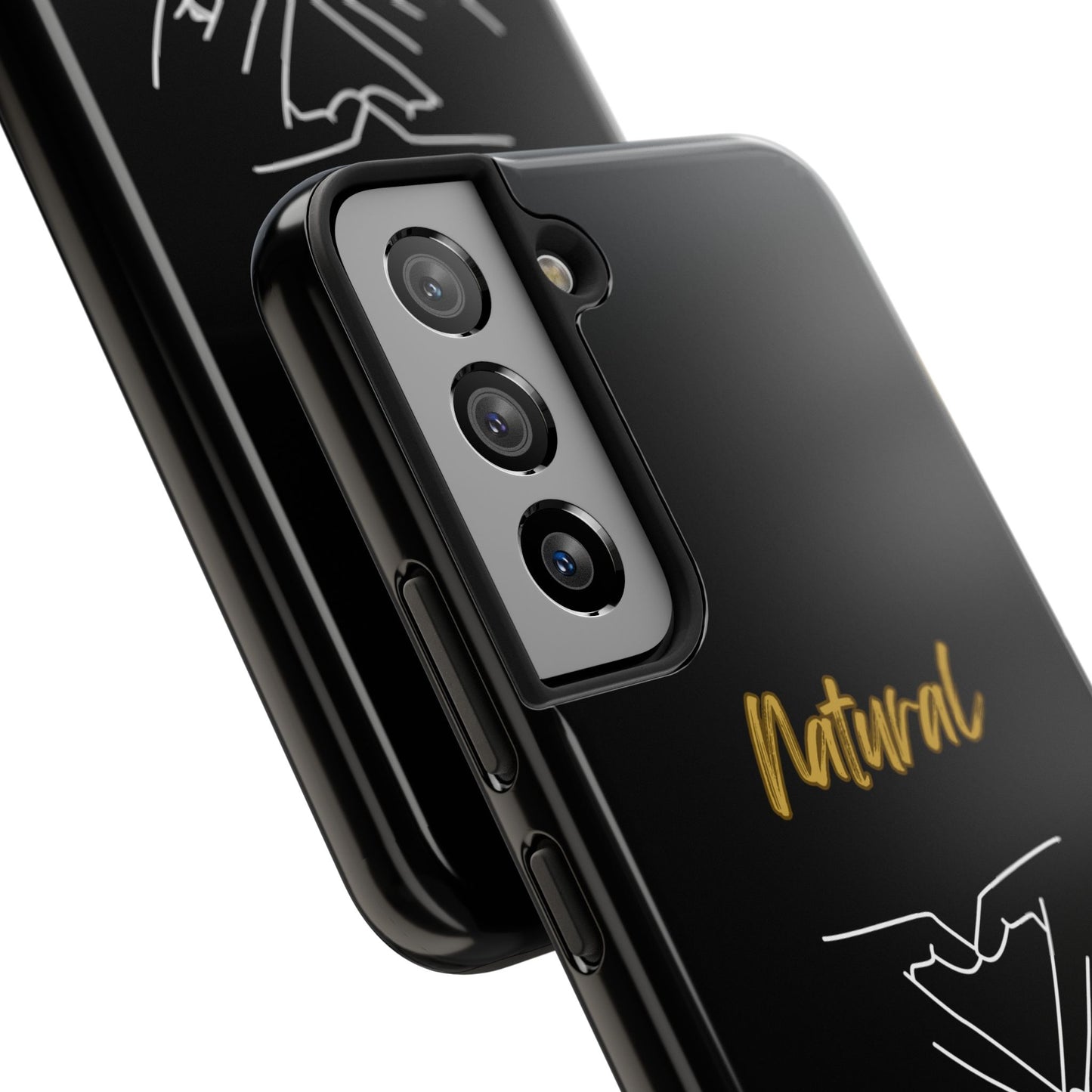 Natural Woman I Love You (WL)Tough Phone Cases BLACK